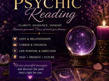 Selling: 2 questions psychic reading 