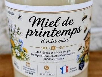 Les miels : Miel de printemps 