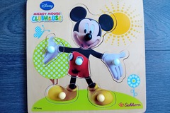 Selling: Puzzle à encastrements en bois Mickey - Disney