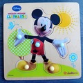 Selling: Puzzle à encastrements en bois Mickey - Disney