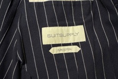 Selling with online payment: Suitsupply Mercer International Pinstripe Coat 40R