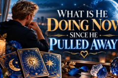 Selling: What is he doing since he pulled away ? Same day reading 