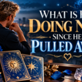 Selling: What is he doing since he pulled away ? Same day reading 
