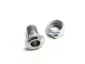 VIP Member: 3/8" DW Chrome Air Vent Grommet (4)