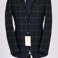 Selling with online payment: [EU][NO US TAX] NWT Suitsupply navy checked jacket, size 38R