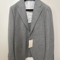 Selling with online payment: [EU][NO US TAX] NWT Suitsupply grey hopsack blazer, size 42S