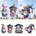 Bulk Lots: 150pcs Acrylic Flat Gnome Ornament for Cars