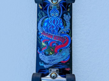 Selling with online payment: Santa Cruz Jason Jessee Skateboard | Independent Trucks + OJ Supe