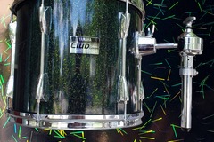 Selling with online payment: Yamaha Club Custom 13x11 Tom Midnight Green Confetti Lacquer 2011