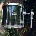 Selling with online payment: Yamaha Club Custom 13x11 Tom Midnight Green Confetti Lacquer 2011