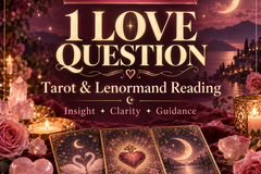 Selling:   1 LOVE QUESTION   weekend special.