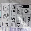 Zu verkaufen: Surplus isolation - 5 panneaux laine de verre URSA 75 mm (4,05 m²