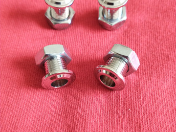 VIP Member: 3/8" DW Chrome Air Vent Grommet (4)