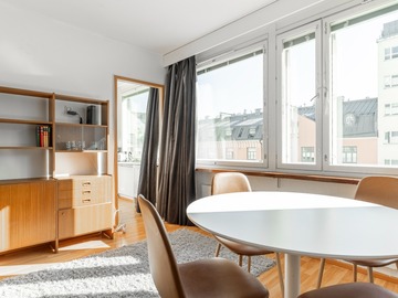 Renting out: Valoisa hyväpohjainen yksiö Kalliossa