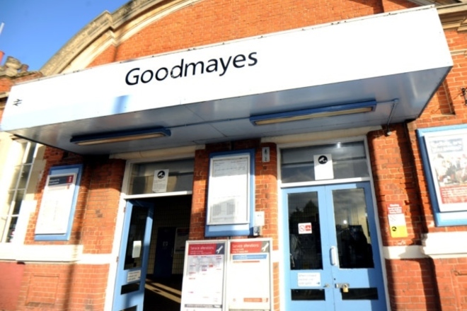 London UK, Parking for one car by Goodmayes station IG3
