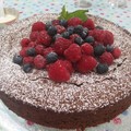 Actualité: CHOCOLATE and ALMOND CAKE