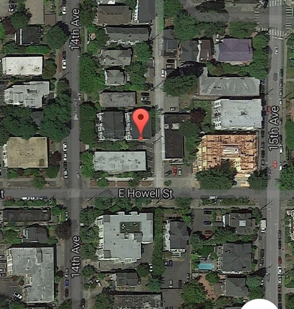 Seattle WA, Capitol Hill, Park Off Street,  Designated Space
