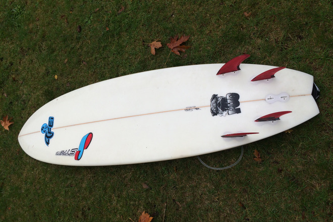 Stretch hotsell pug surfboard