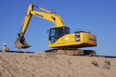 En alquiler: EXCAVADORA KOMATSU PC 200 LC-8