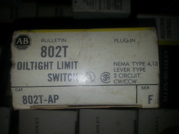 Selling Products: Preview Oiltight Limit Switches Selling Lot Size