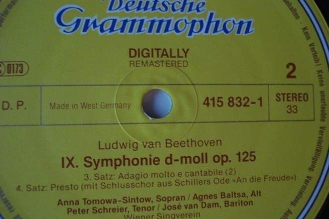 Ludwig van Beethoven : Symphonie n° 9 - Vinyl 33 T