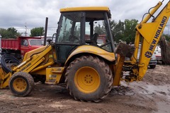En alquiler: Alquiler retroexcavadora