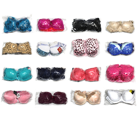 (66) Women Wholesale Boost Push Up Bras Lingerie Underwear