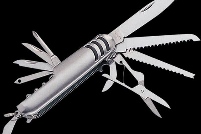 (72) Multi Function 11 Features Stainless Steel Pocket Tools