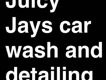 Offering: Juicy Jays boat and carwash and detailing 