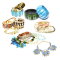 Bulk Lot (Liquidation & Wholesale): (474) Wholesale Mixed Rhinestone Alloy Bracelets Cuff Bangle