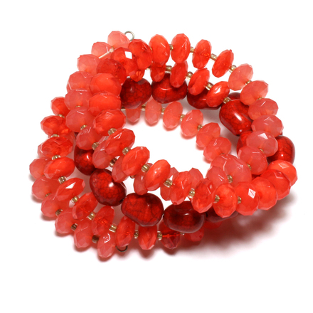 (474) Wholesale Mixed Rhinestone Alloy Bracelets Cuff Bangle