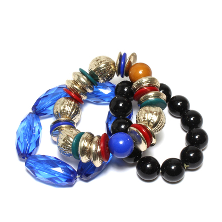 (474) Wholesale Mixed Rhinestone Alloy Bracelets Cuff Bangle