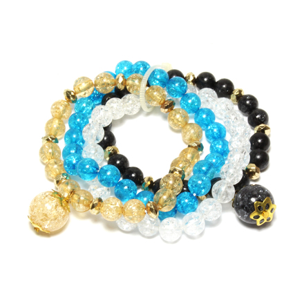 (474) Wholesale Mixed Rhinestone Alloy Bracelets Cuff Bangle