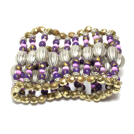 (474) Wholesale Mixed Rhinestone Alloy Bracelets Cuff Bangle