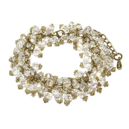 (474) Wholesale Mixed Rhinestone Alloy Bracelets Cuff Bangle