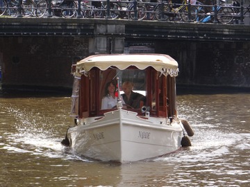 Rent per hour: Rent a Classical Private Boat on the Amsterdam Canals