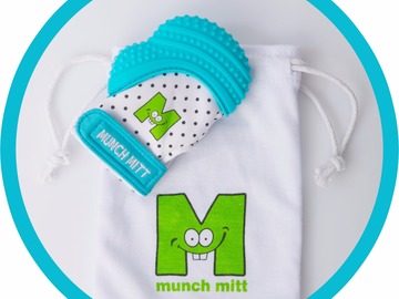 Sólo anuncio: Mordedera para bebé Munch Mitt Guante de Dentición