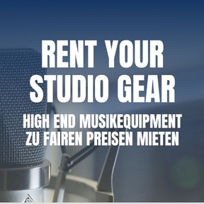 Rent your Studiogear
